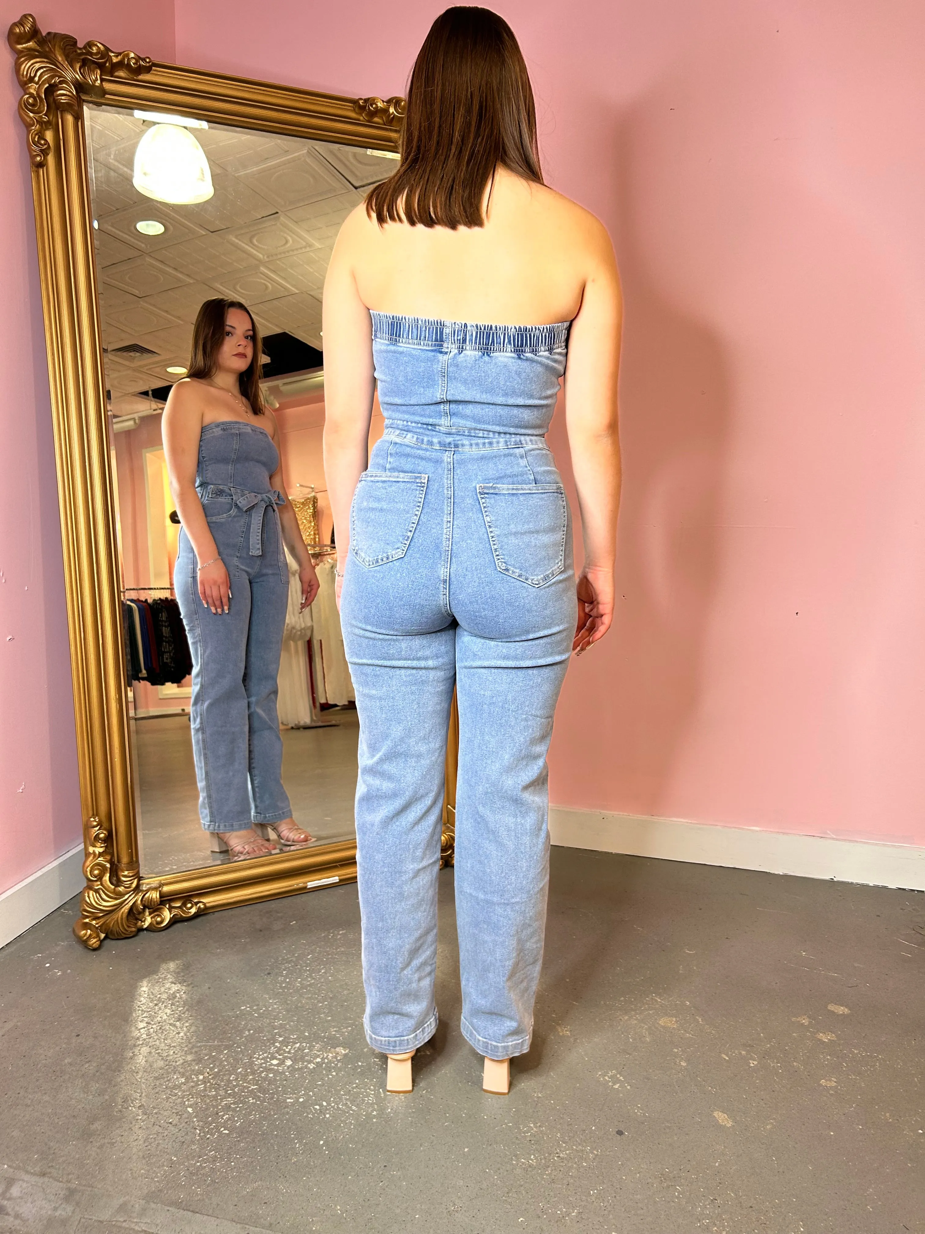 Harmony Denim Jumpsuit